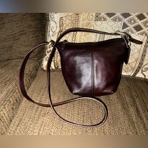 Vintage Coach Leather Crossbody